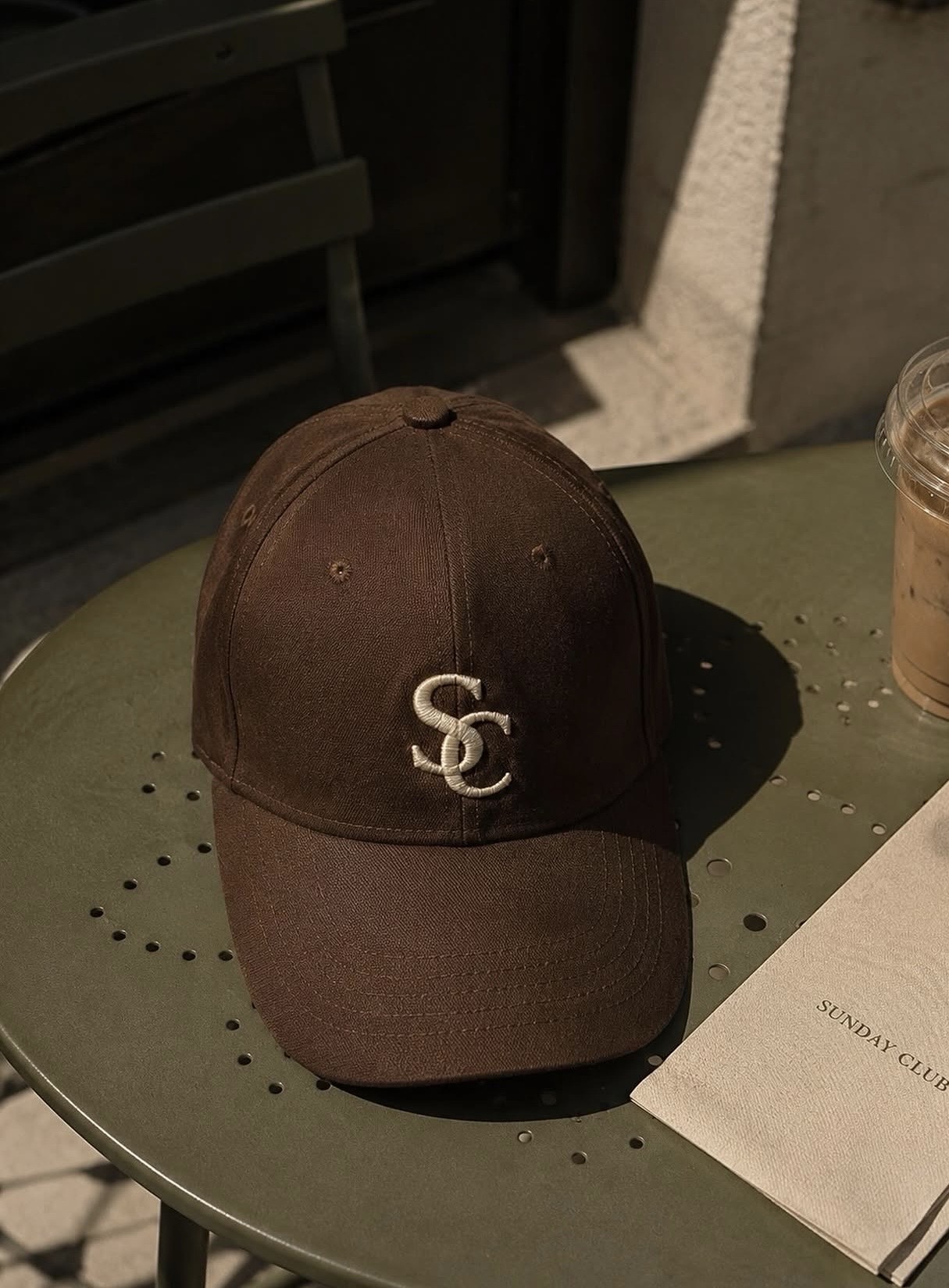 Sunday Club SC monogram cap